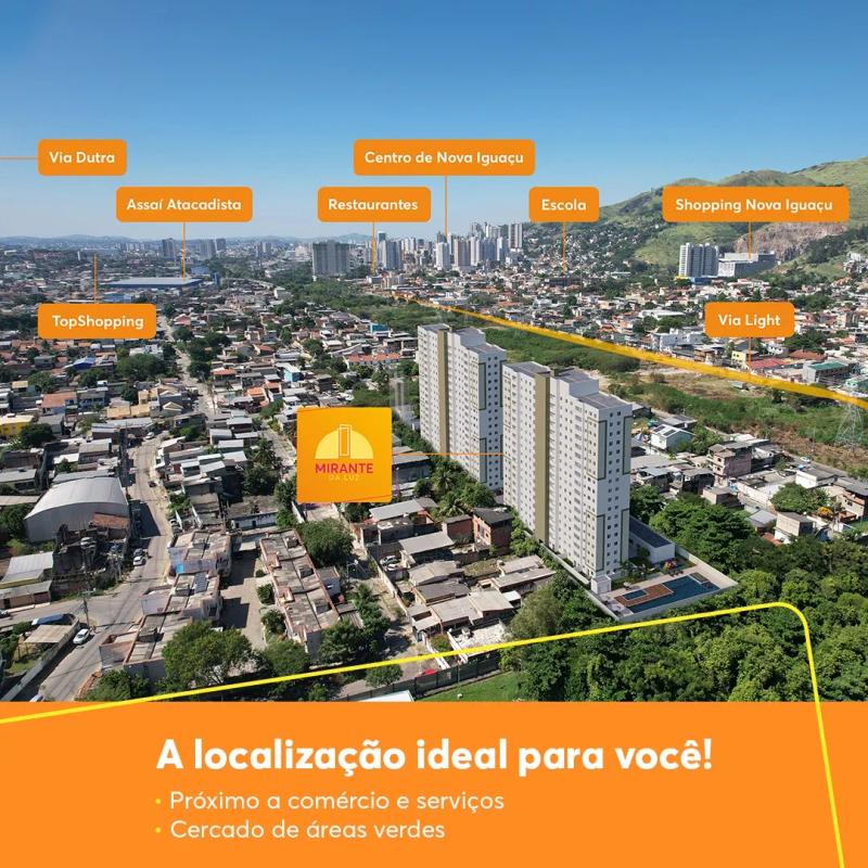 Apartamento na planta no Bairro da Luz, Nova Iguaçu — foto 1